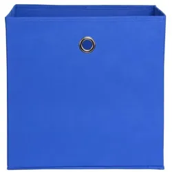 Aufbewahrungsbox Udine Stoff Blau
