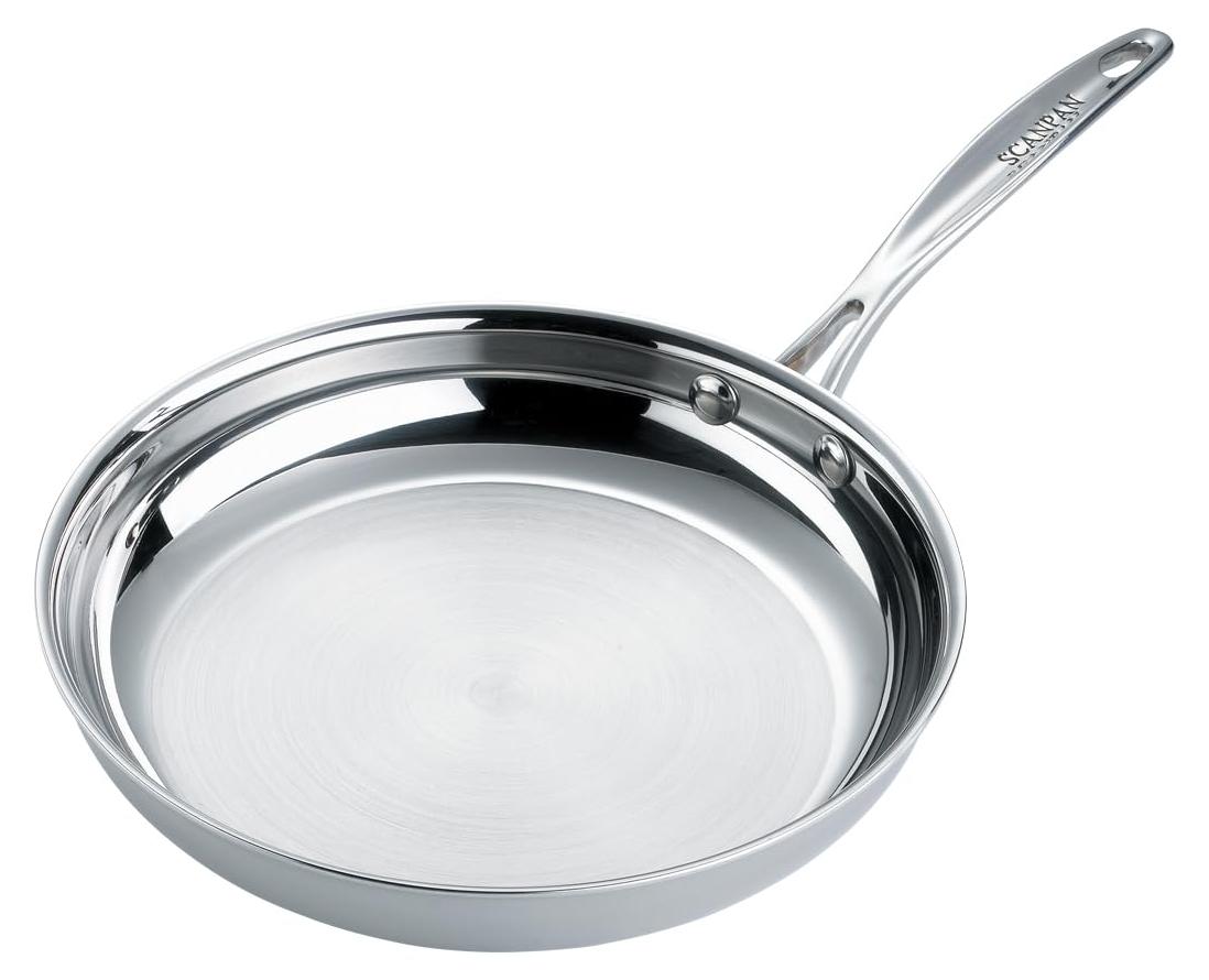 Bratpfanne 28 cm, Edelstahl, Mehrschicht, für alle Herdarten, ofenfest