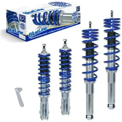 BlueLine Gewindefahrwerk passend für VW Passat 35i Limousine und Variant 1.6, 1.8, 2.0, 2.0 16V, 1.6TD, 1.9D, VR6 Baujahr 09.1987 - 02.1997