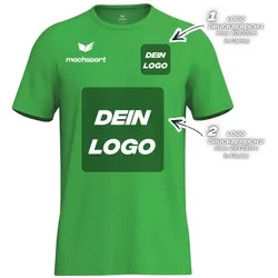 Erima Herrenlaufshirt Intro Funktionsteamshirt, green - XL