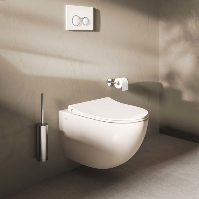 Vitra Sento Wand-Tiefspül-WC 7748B020-0101 36,5x54cm, 3/6 l, ohne Spülrand, Taupe matt