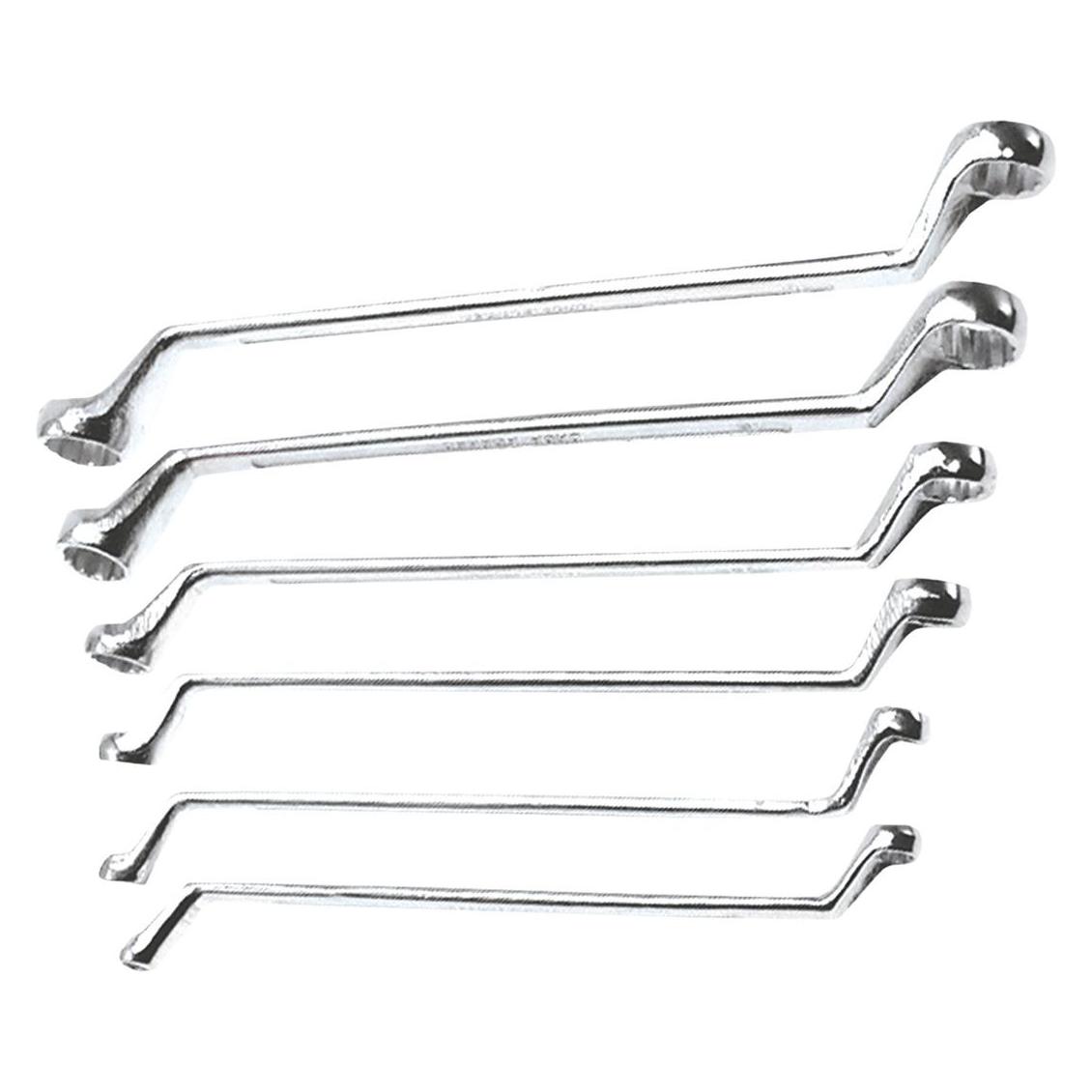 TOP Werkzeuge Satz Ringschlüssel 6-17mm, 6-tlg. (35D455) (TOP-35D455)