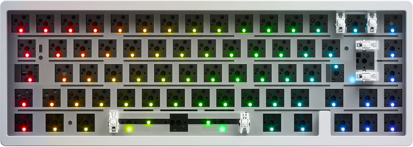 Maxcustom Max65 Wireless Iso Barebone - Vit