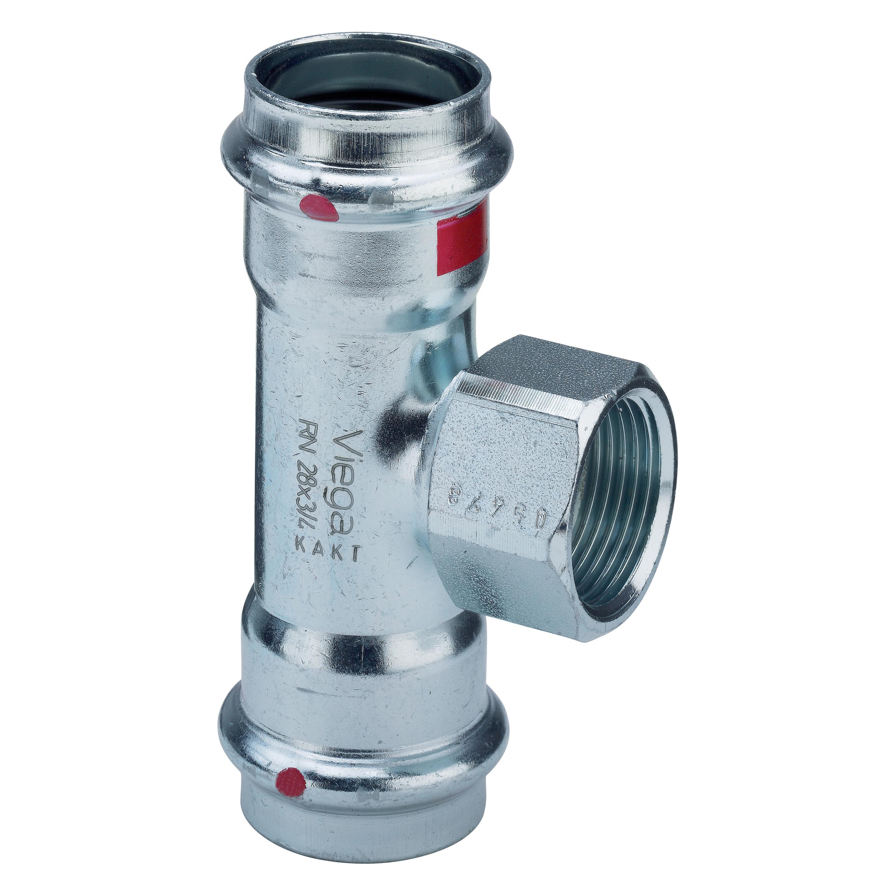 Viega 1117.2 - Te Prestabo 1117.2 Durchmesser 28 x 3/4x28 mm Stahl (T-Verbindung) (558925)