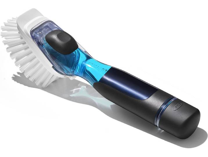OXO - Afwasborstel - met zeepdispenser