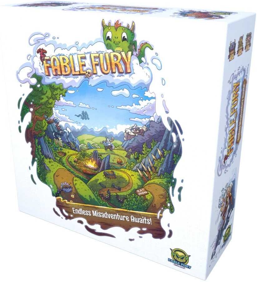 Fable Fury: Endless Misadventure Awaits! Cooperative Board Game for 1-4 Players, Ages 10+, by Fable Fury