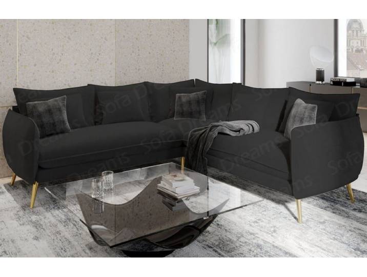 Couch Fuerteventura L-Form in Stoff