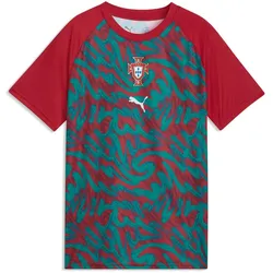Puma, Unisex, Fussballtrikot, Portugal Aufwärmtrikot Kind Coupe du Monde 2026 (128), Rot, Grün