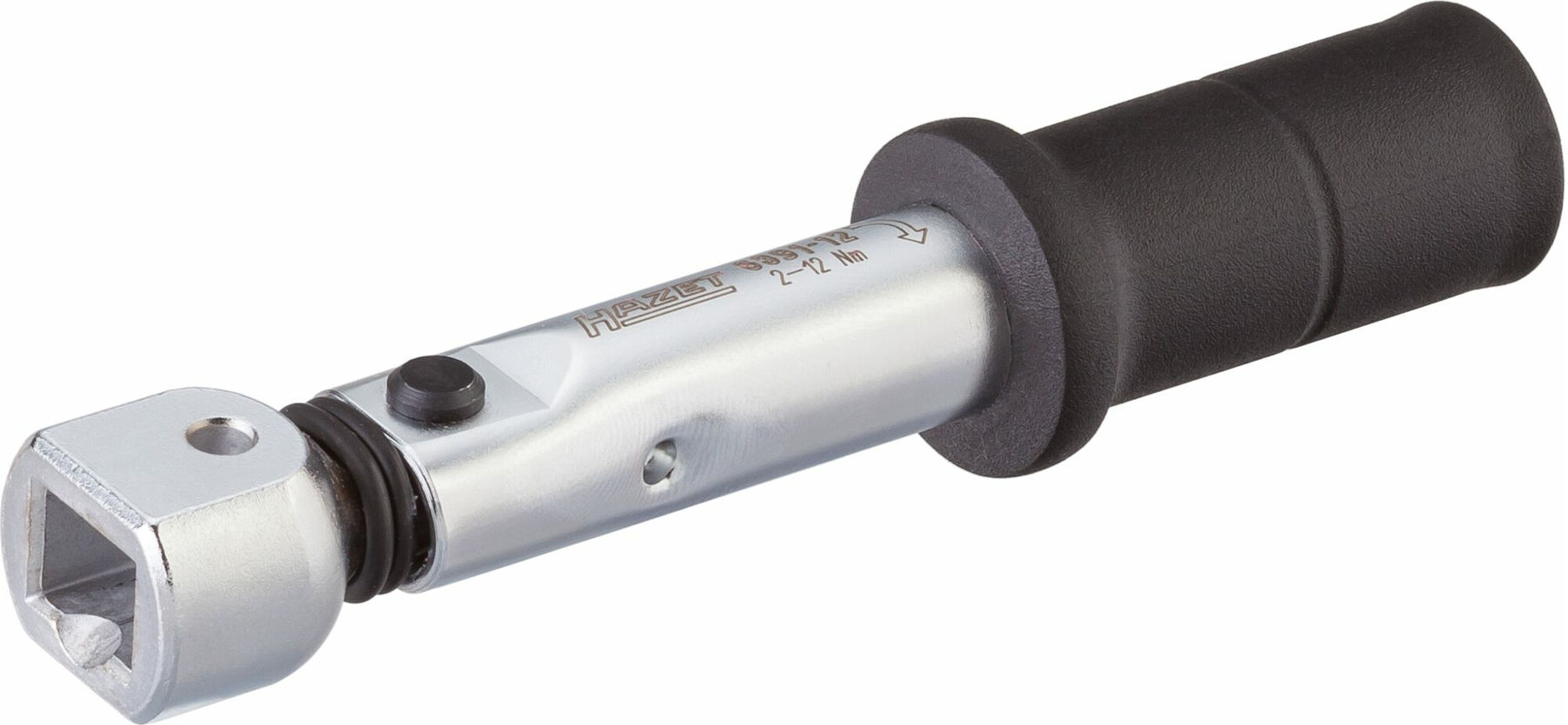 HAZET Drehmoment-Schlüssel 6391-12 Nm min-max: 2 - 12 Nm Toleranz: 2% Einsteck-Vierkant 9 x 12 mm)