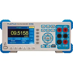 PEAKTECH 4096 - Tischmultimeter, digital, 200000 Counts, USB, LAN