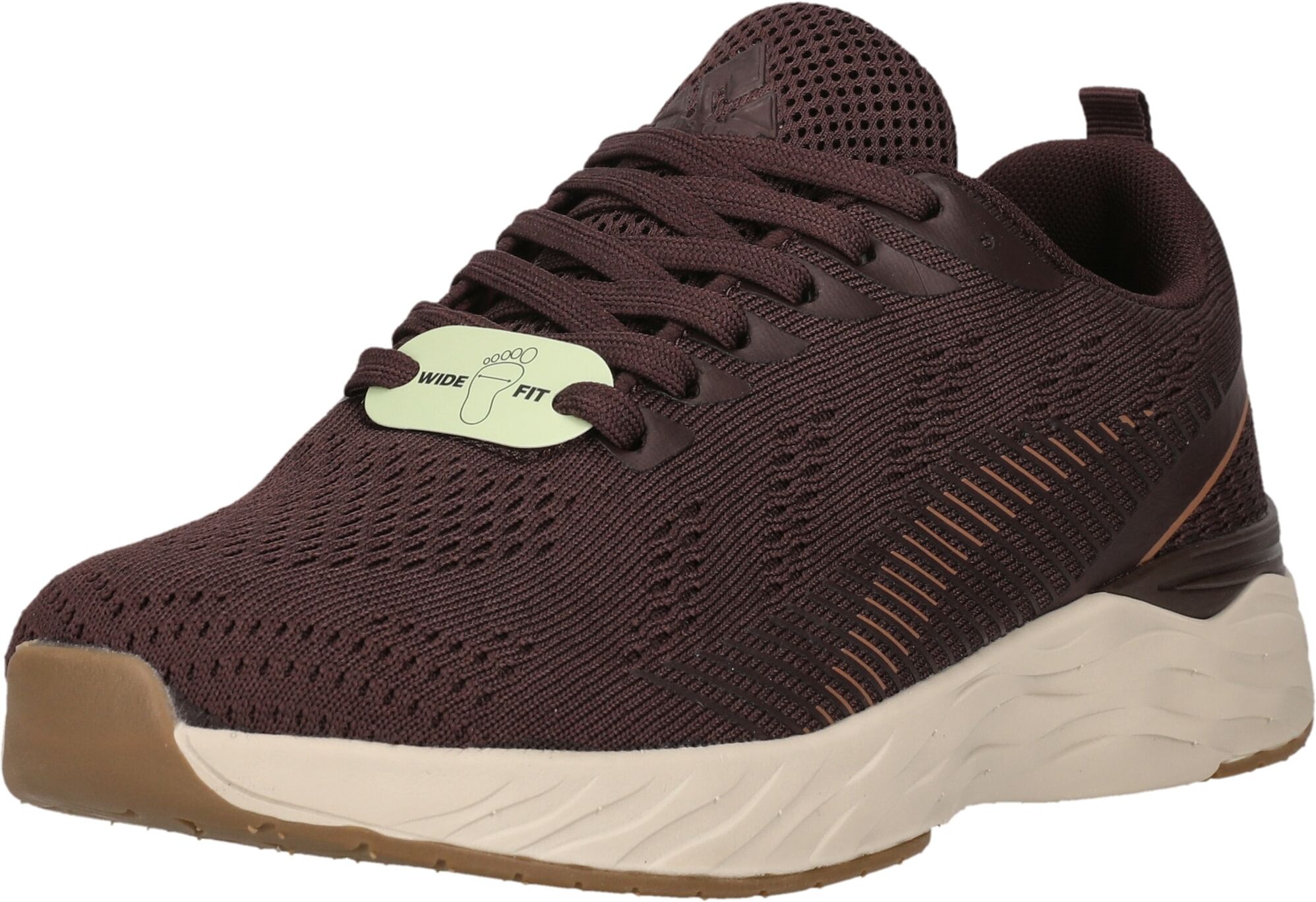 Sneaker WHISTLER "Linares", Damen, Gr. 38, Kunstfaser, braun (karamell), Schuhe Sneaker, in atmungsaktiver Qualität