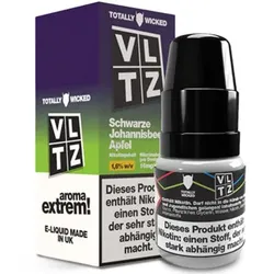 VLTZ Schwarze Johannisbeere Apfel NicSalt Liquid 10ml / 16 mg
