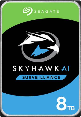 Seagate SkyHawk AI 8TB Interne Festplatte 8.9cm (3.5 Zoll) SATA 6 Gb/s ST8000VE001