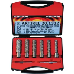 Metallkraft Kernbohrer-Set GOLD-LINE 55