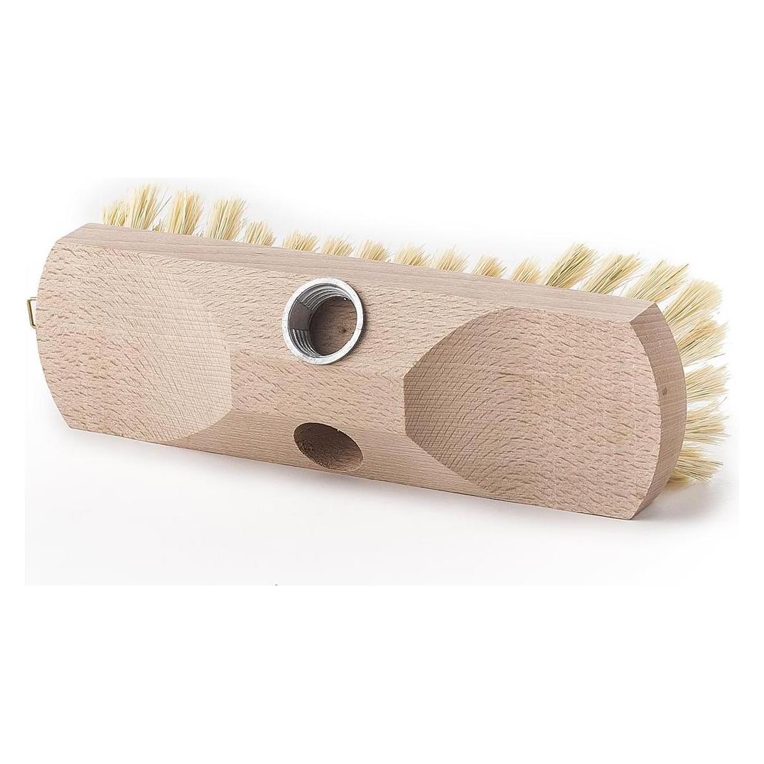 Schrubber mit Bart Holz/Fibre 22cm (1 Stk.) (3069)