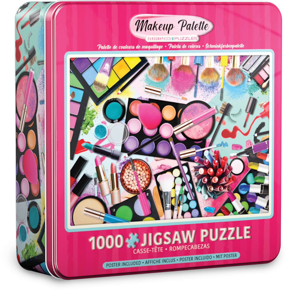 Eurographics Puzzel Make-up Palette in Puzzeldoos, 1000 stukjes, 49 x 68 cm, 8051-5641