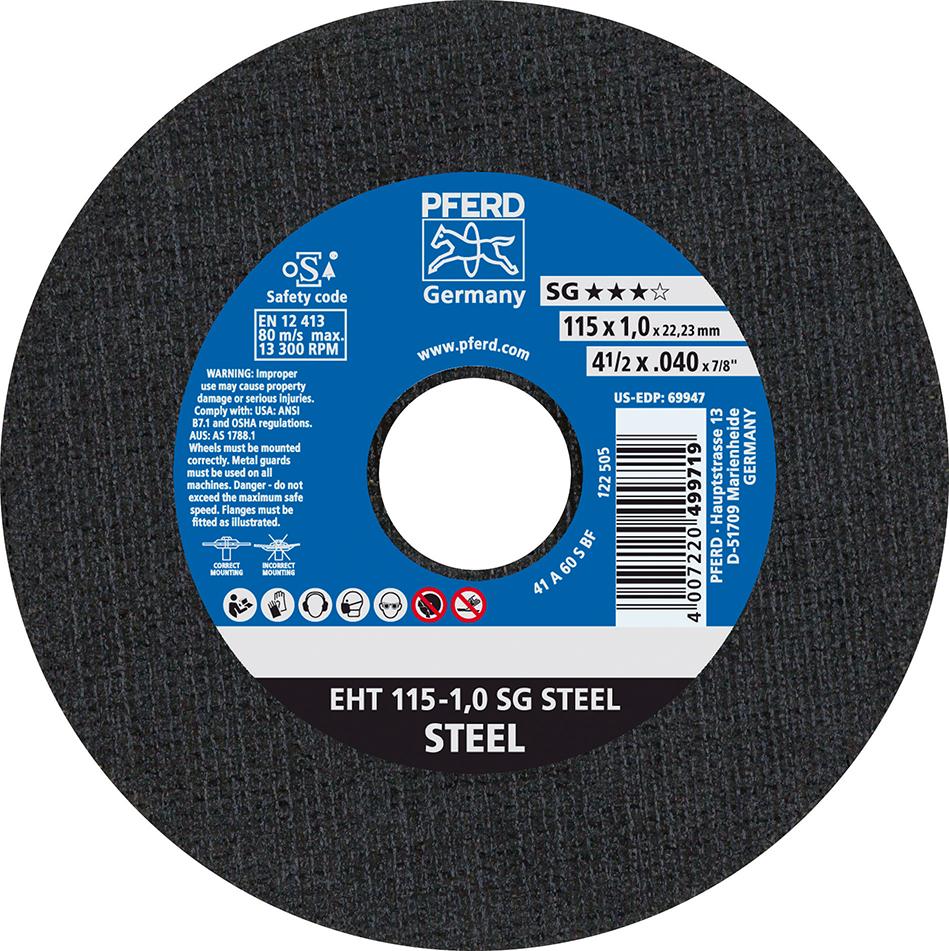PFERD Trennscheibe SG STEEL für die Stahlbearbeitung