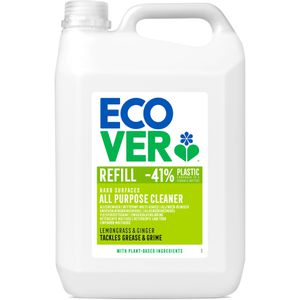 Ecover Allzweckreiniger Zitronengras & Ingwer, Konzentrat, mit Citrusduft, Kanister 5 Liter