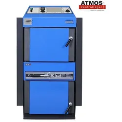 ATMOS Kohlevergaserkessel Kombitherm KC25S Heizkessel 26kW Brennstoff Tür links