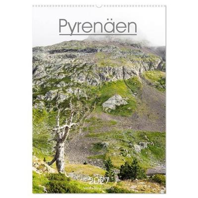 Pyrenäen - Spanien und Frankreich (Wandkalender 2027 DIN A2 hoch), CALVENDO Monatskalender