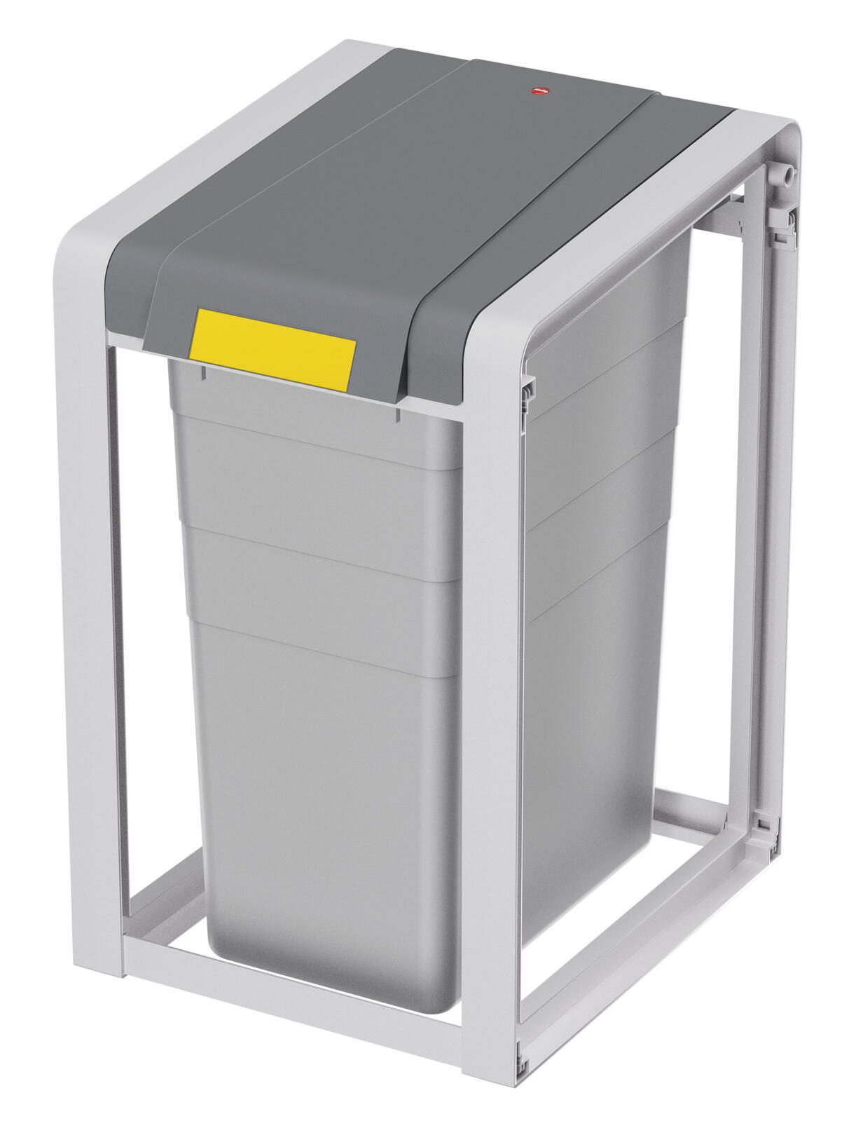 Hailo Mülleimer 38,0 l signalgrau 9352020