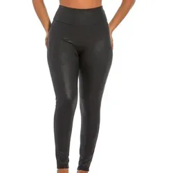 Magic Leather Look Legging Schwarz X-Large Damen