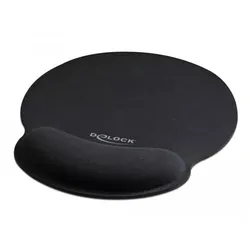 DeLOCK Ergonomisches Mauspad mit Handballenauflage schwarz