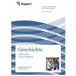 Kaiserreich - Erster Weltkrieg, Schulbücher von Harald Scheufler