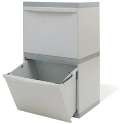 Mülleimer set für mülltrennung Öko-Module, 2x 30 l
