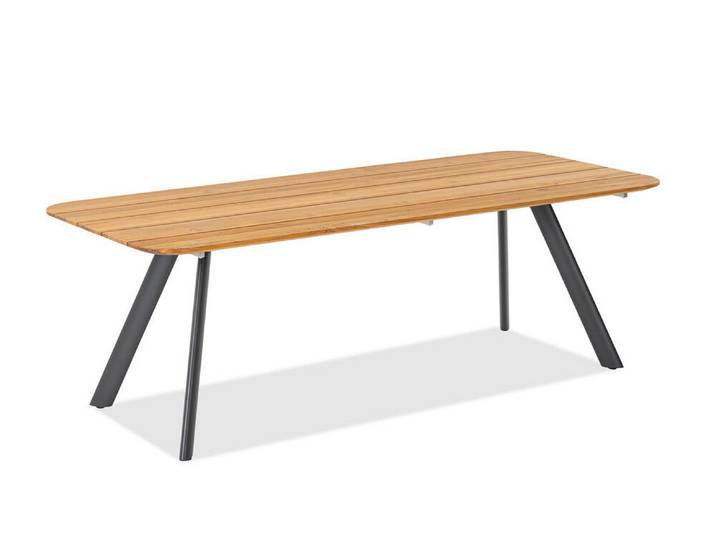 Niehoff Muro Teak Stativprofil Gartentisch Teak Holz