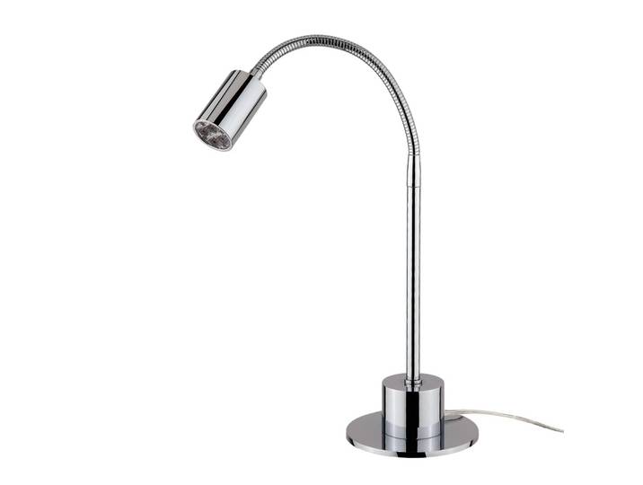 Busch LED Tischlampe KAREN, chrom / silber, für Wohn- / Esszimmer, Metall, Modern, LED Tischlampe
