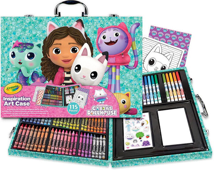 BRINQUEDO CRAYOLA MALA GABBYS DOLLH