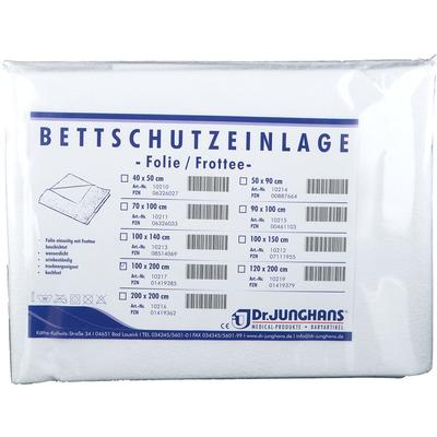Bettschutzeinlage Folie Frottee 100x200 cm 1 St Einlagen