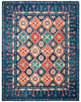 SAFAVIEH Handmade Aspen Leona Boho Tribal Wool Rug