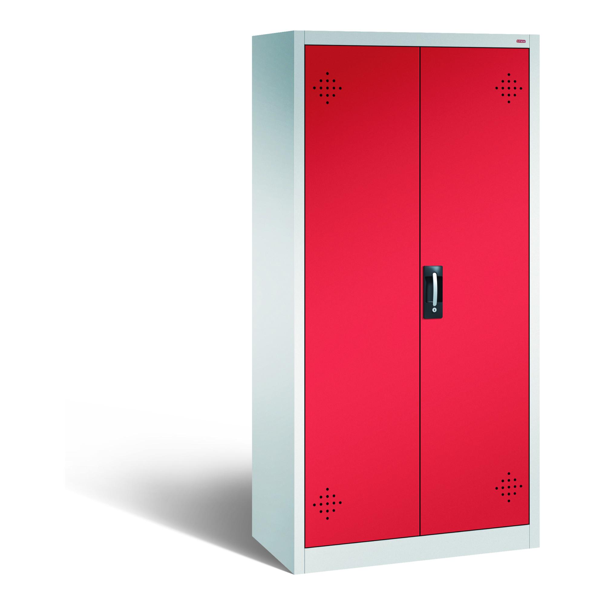 STIER Umweltschrank mit 4 verzinkten Wannenböden und Ergo-Lock 1950x930x500mm (904448)