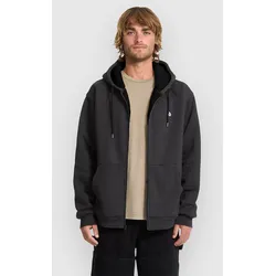 Volcom Single Stone Lined Sweatjacke heather black Gr. XS