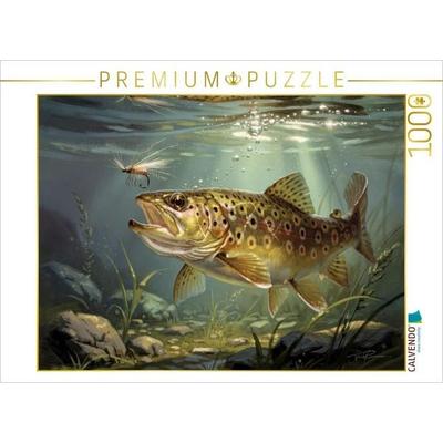 CALVENDO Puzzle Forellen, wie sie sein sollen. | 1000 Teile Lege-Größe 64 × 48 cm Foto-Puzzle für glückliche Stunden, von , Calvendo Puzzle