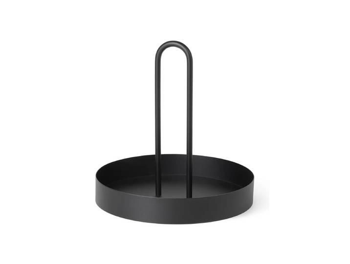Ferm Living - Grib Tablett, schwarz