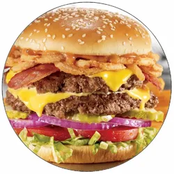 Essbares Papier, Hamburger, 19,5 cm