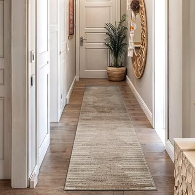 World Rug Gallery Bohemian Stripe Area Rug