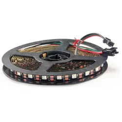 Diamex, LED Streifen, 4-m-LED-Stripe,WS2812,60 LED/m,schwarze Platine (RGB, 400 cm, Indoor)