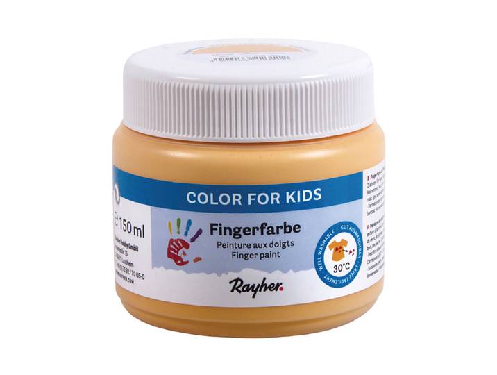 Rayher Fingerfarbe Zitrone 150 ml