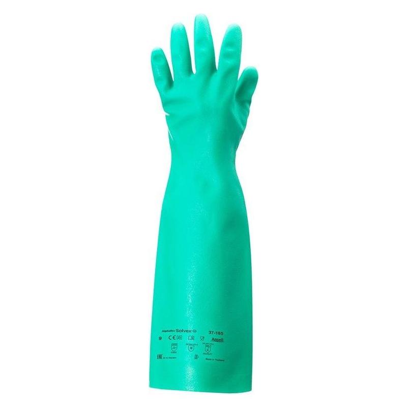 Ansell Chemikalienschutzhandschuhe Nitrll Long AlphaTec Solvex (8, M) (T3718508)