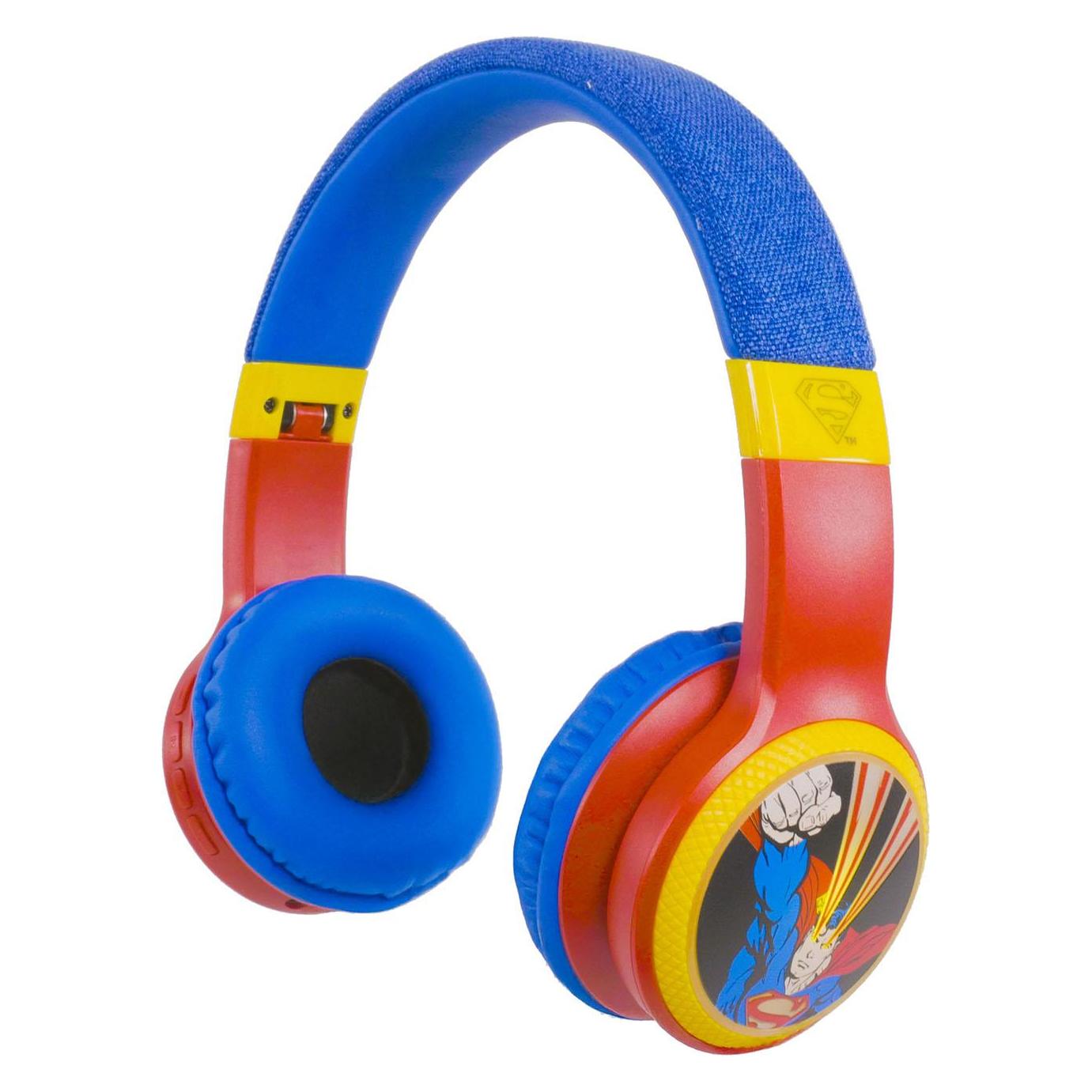 Superman Headphone Wireless LED On-Ear (HMSM-BT-SUPEREYES)