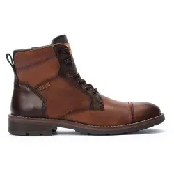Pikolinos für Herren. M2M-8156C1 York braune Lederstiefeletten (47), Wohnung, Reißverschluss, Lässig, Kunstleder