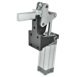 Schnellspanner, Stahl, pneumatisch, schwere Ausführung, mit Magnetkolben (863-2000-EPV-M)