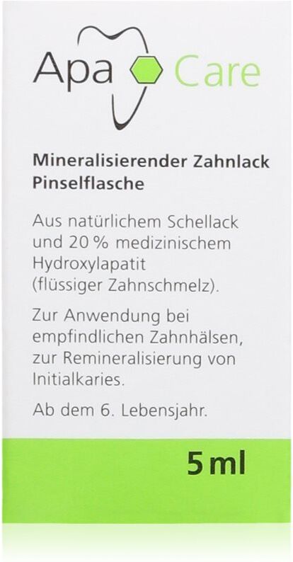 ApaCare Lack laque pour les dents 5 ml