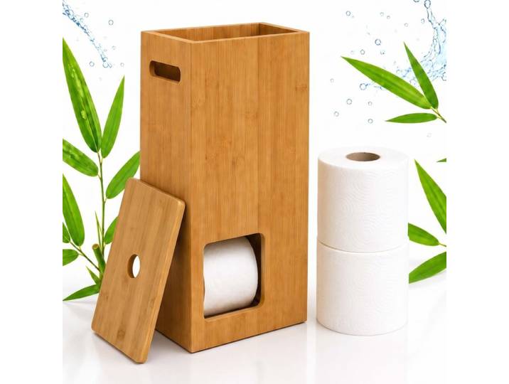 Relaxdays Toilettenpapier Aufbewahrung 8 Rollen
