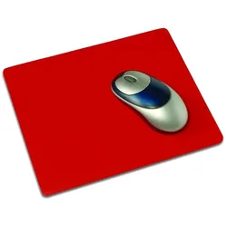 Läufer Mousepad 21x26cm rot Packung mit 50 Stück