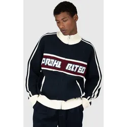 Prohibited Letterman Knit Strickpullover navy Gr. XL